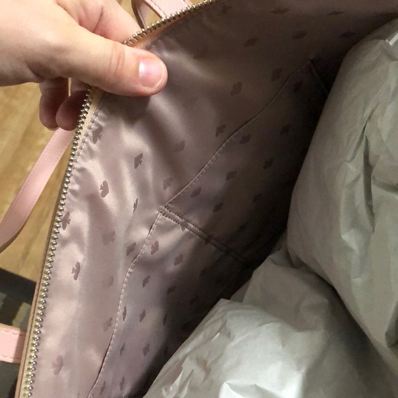 Kate Spade LARGE JOELEY rose gold tote 😍 - Picture 7 of 8